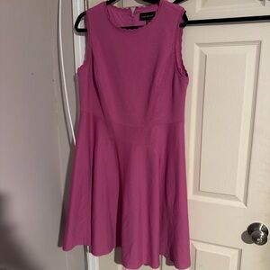 Lane Bryant Vibrant Pink Mini Dress